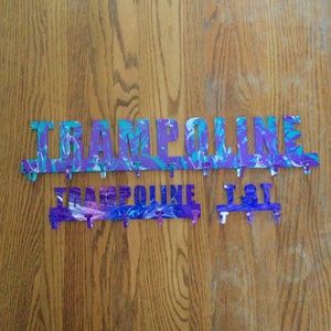 Gymnastics (Trampoline) Awards Display Wall Hanger Bundle